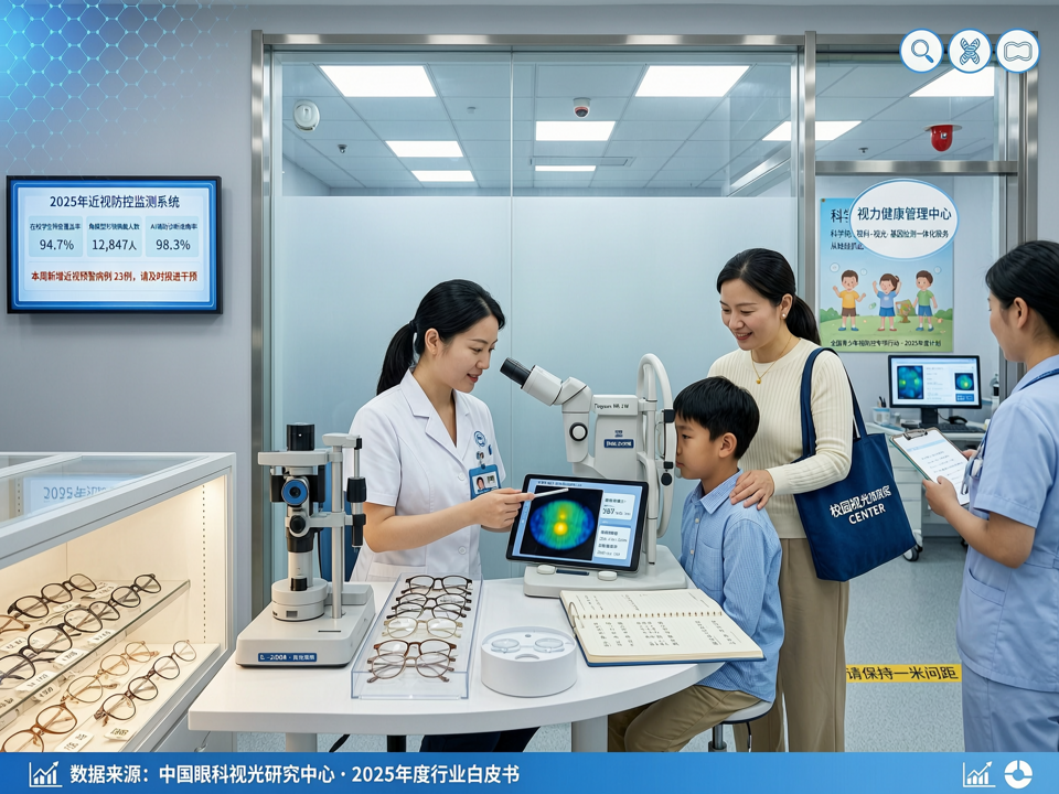 数据报告 | 2025年眼科视光前沿:基因治疗突破与视光中心标准化扩张的数据洞察