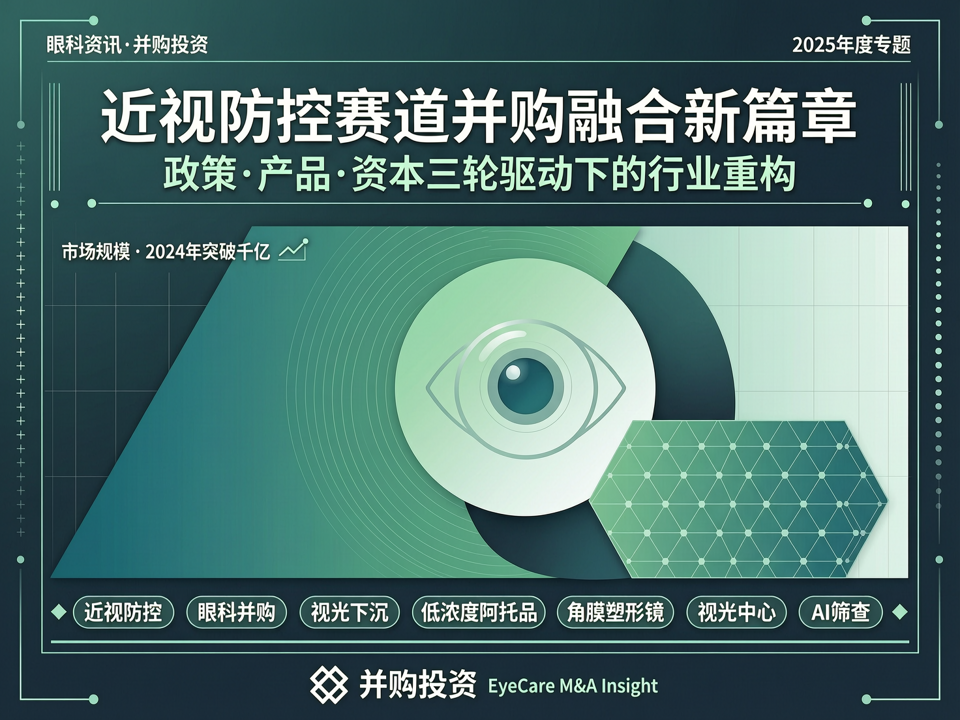政策、产品与资本共振:近视防控赛道并购的融合新篇章