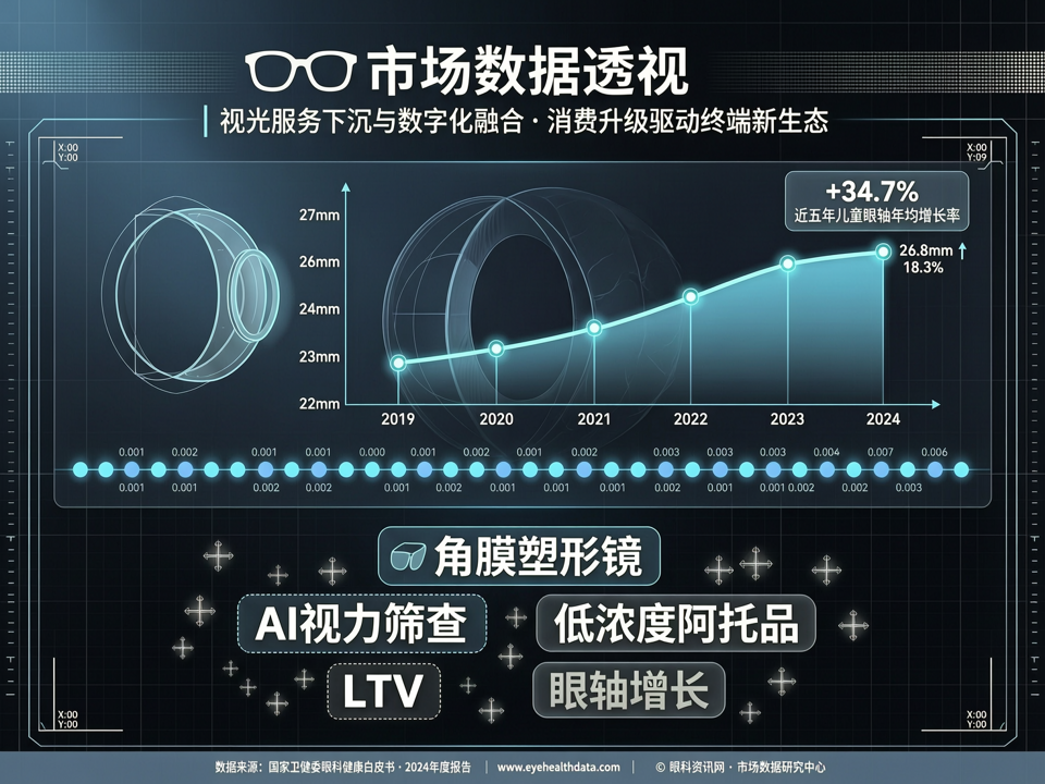 市场数据透视:视光服务下沉与数字化融合,消费升级驱动终端新生态