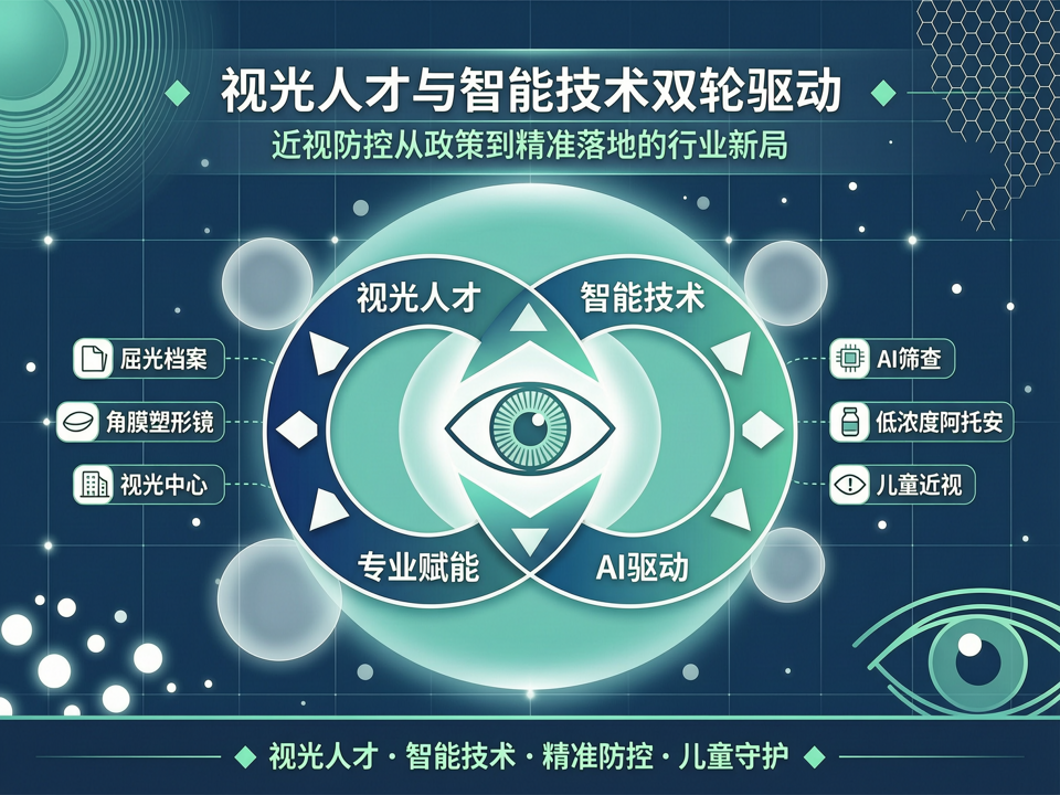 视光人才与智能技术双轮驱动:近视防控从政策到精准落地的行业新局