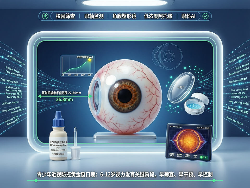 校园筛查常态化后,我们怎样精准抓住近视防控的“黄金窗口”