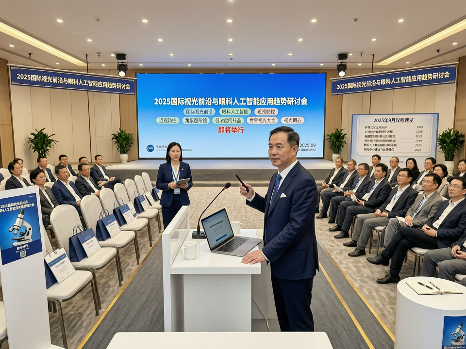 2025国际视光前沿与眼科人工智能应用趋势研讨会