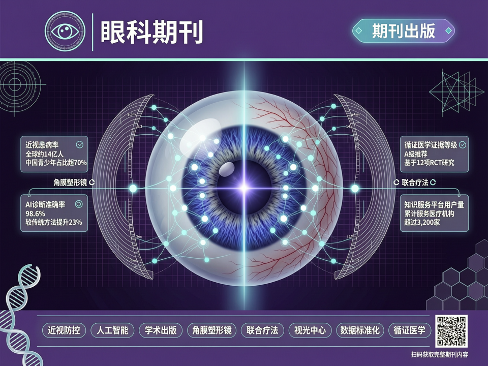 期刊导航:眼科出版新动态——解读近视防控与AI融合下的学术服务升级