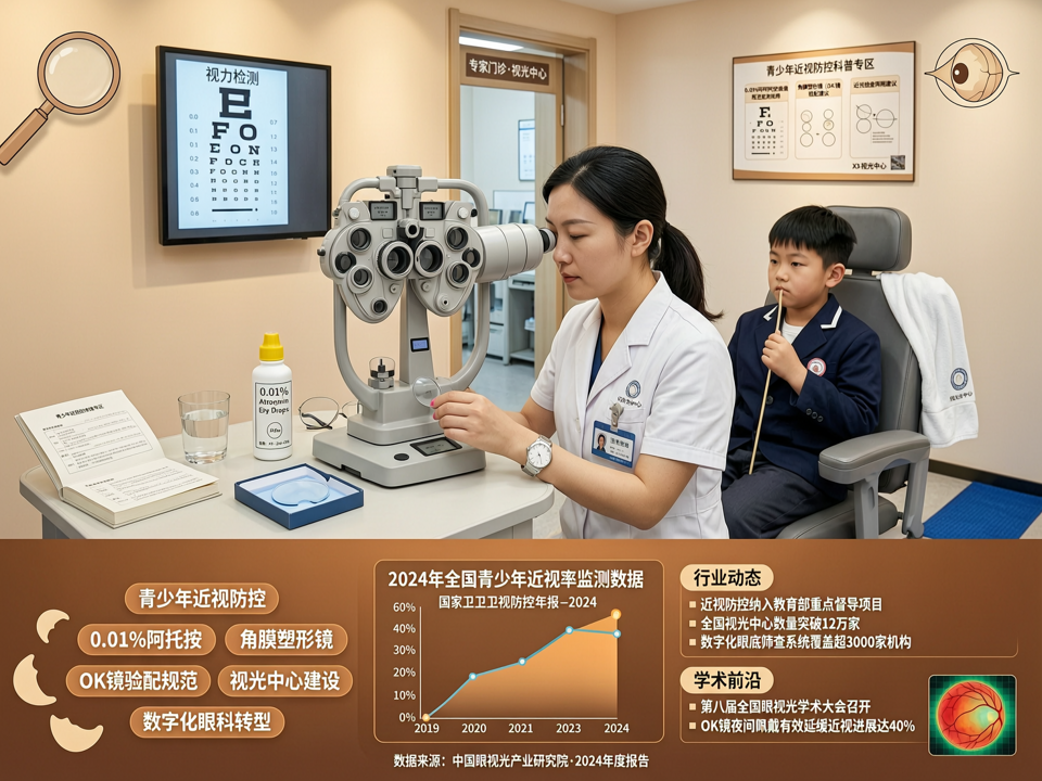 全链条协同:近视防控常态化下眼视光行业的技术跃迁与生态重构
