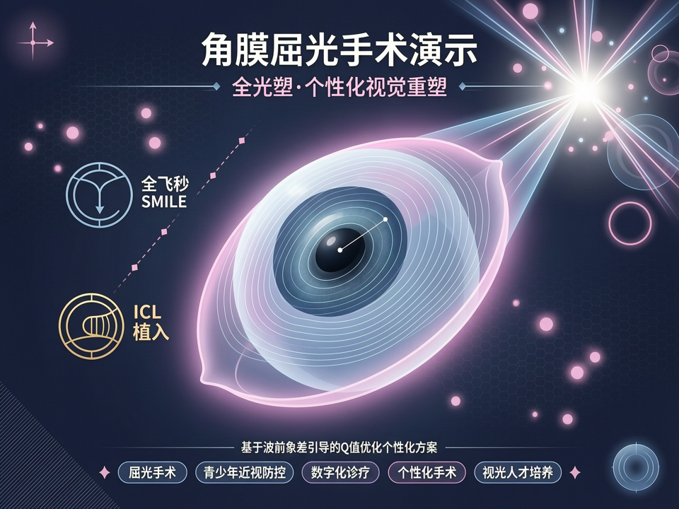 全光塑(Light Shaping)引导的角膜屈光手术演示:从波前像差到Q值优化的个性化视觉重塑
