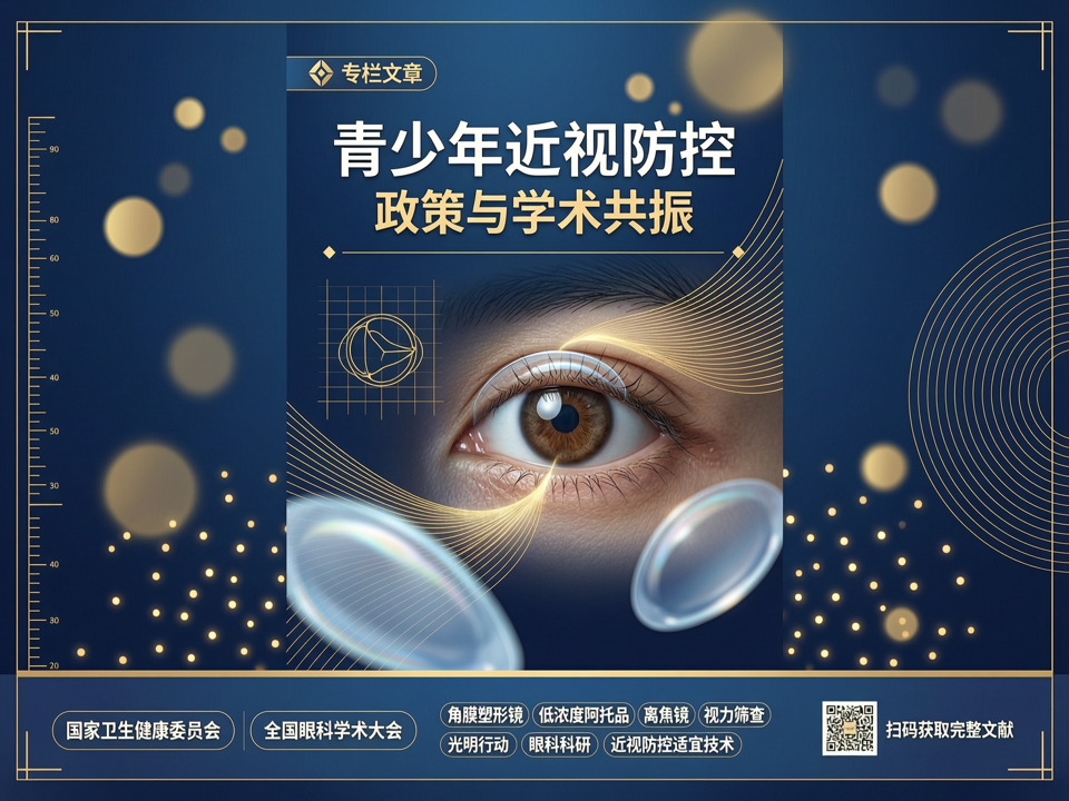 政策与学术共振:青少年近视防控的“深水区”探索与临床证据链升级