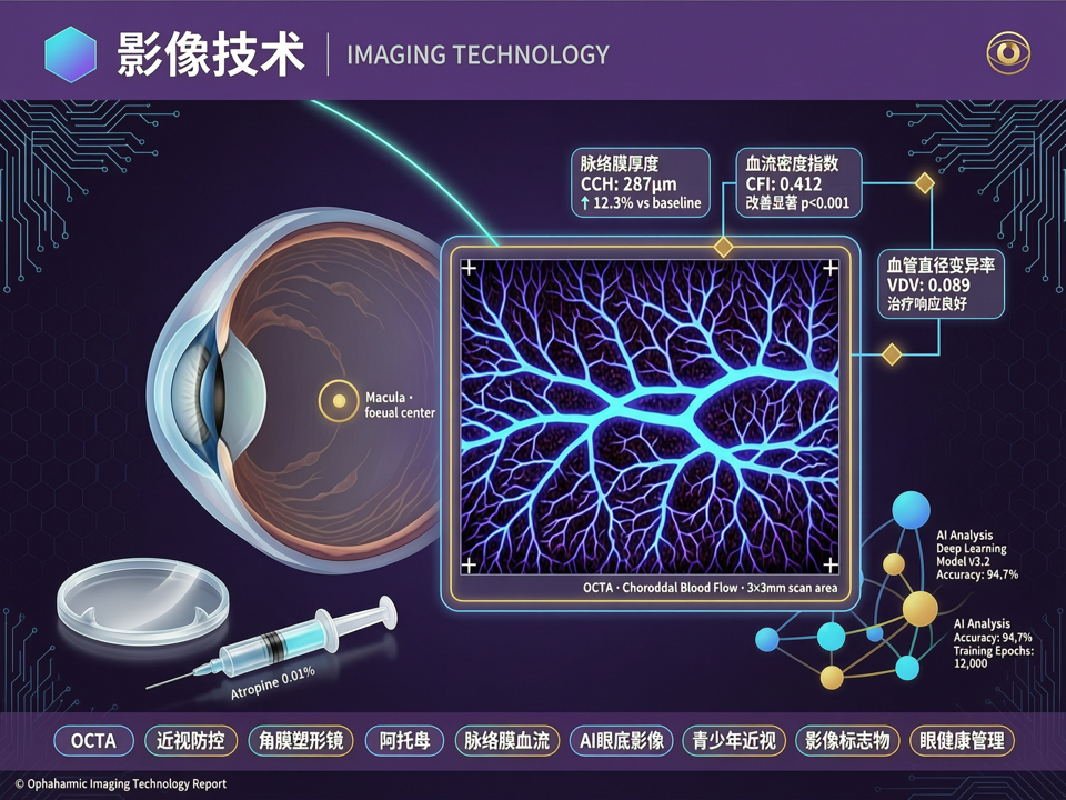 离焦影像解码:光学相干断层扫描血管成像(OCTA)在青少年近视防控效果评估中的前沿应用