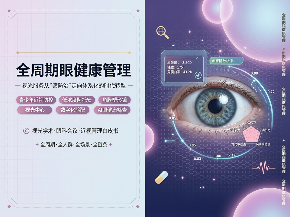 全周期眼健康管理:视光服务从“筛防治”走向体系化的时代转型
