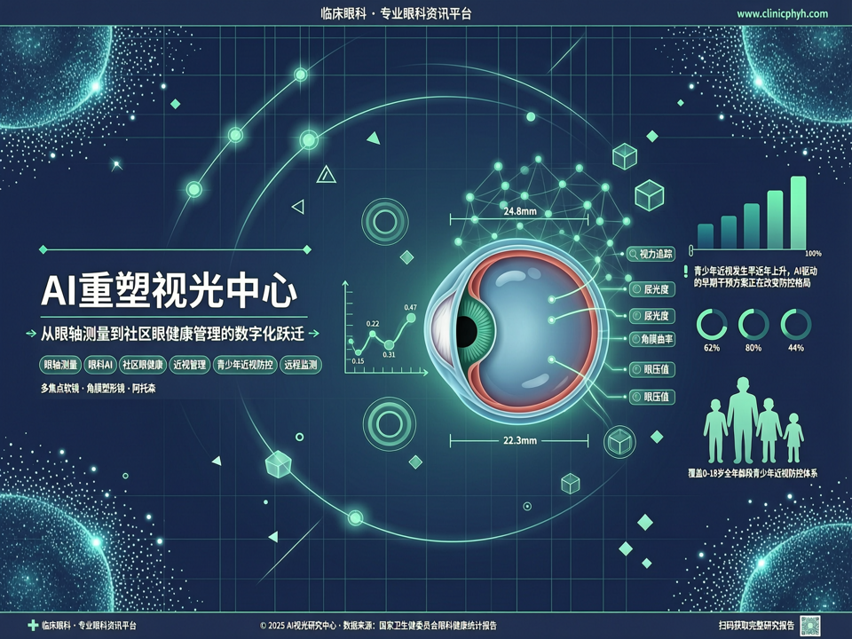 AI重塑视光中心:从眼轴测量到社区眼健康管理的数字化跃迁