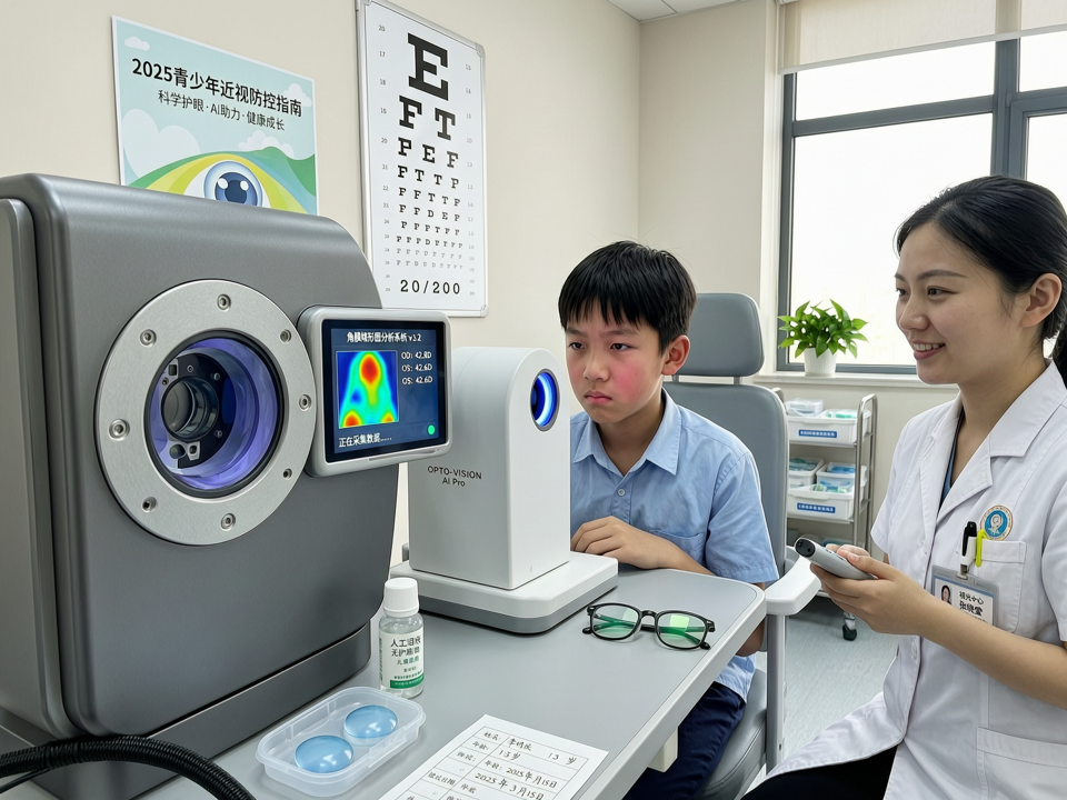 当AI成为“视光师”:2025青少年近视管理的智能新防线