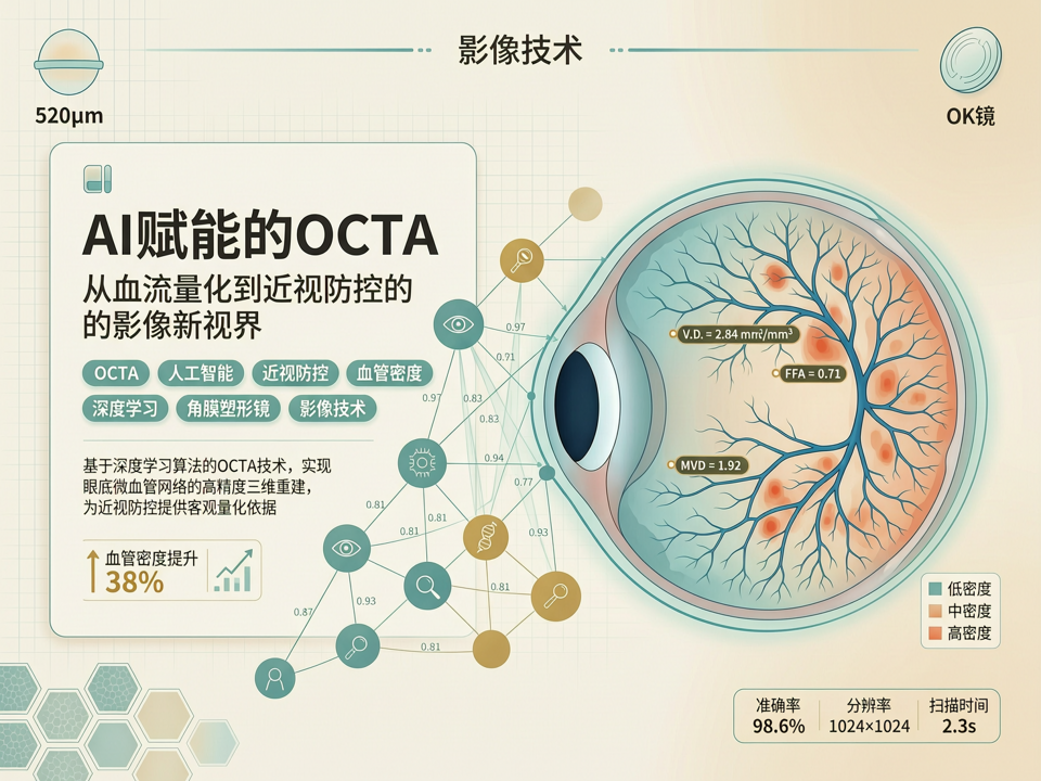 AI赋能的OCTA:从血流量化到近视防控的影像新视界