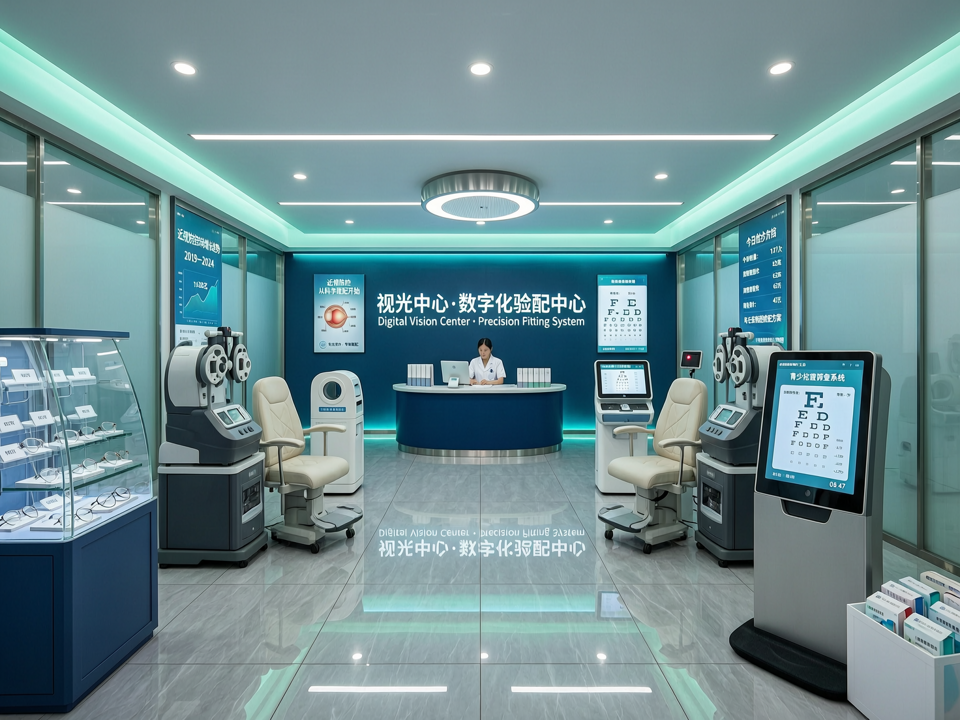 市场数据盘点:0.01%阿托品获批引爆近视防控市场,视光中心验配规范化与数字化升级提速