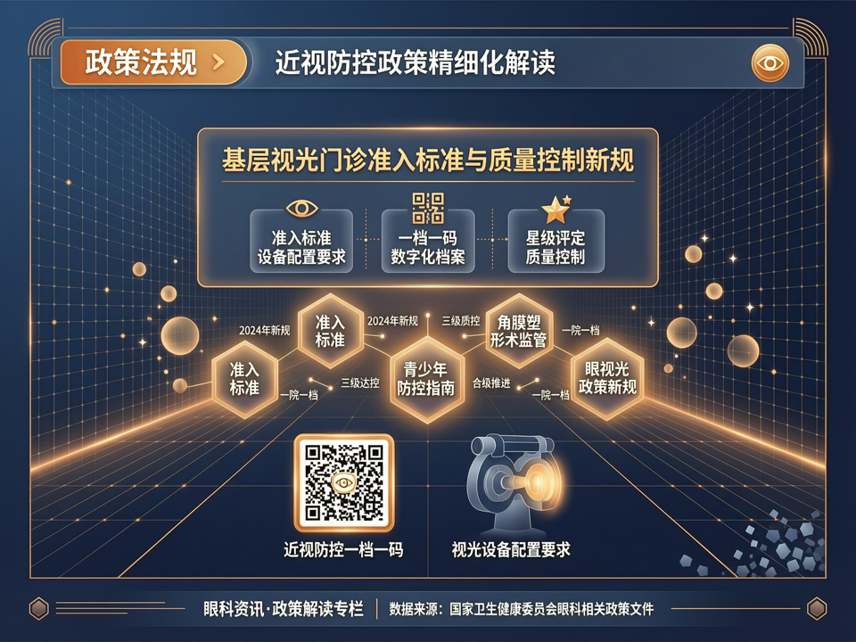 近视防控政策精细化:基层视光门诊准入标准与质量控制新规解读