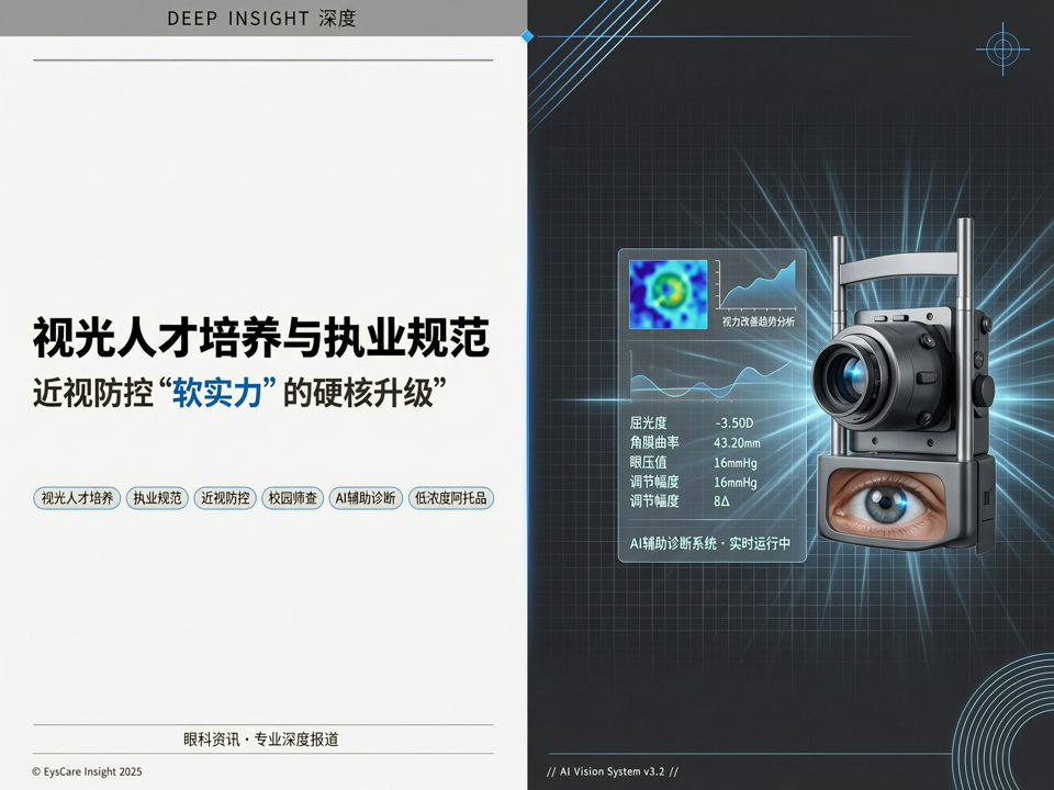 深度 | 视光人才培养与执业规范:近视防控“软实力”的硬核升级