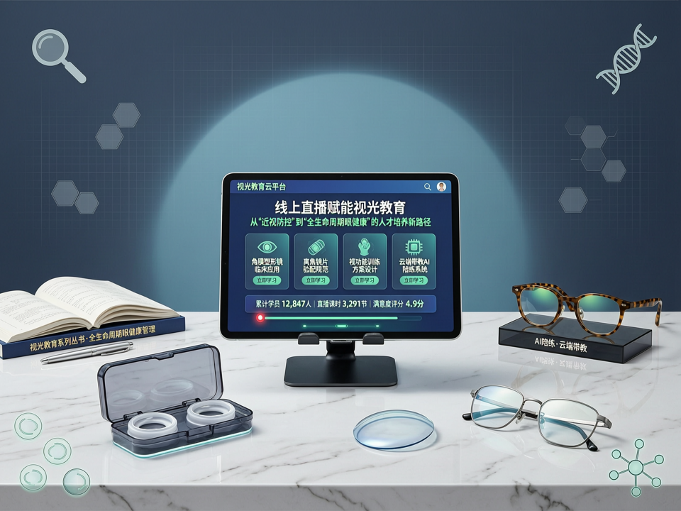 线上直播赋能视光教育:从“近视防控”到“全生命周期眼健康”的人才培养新路径