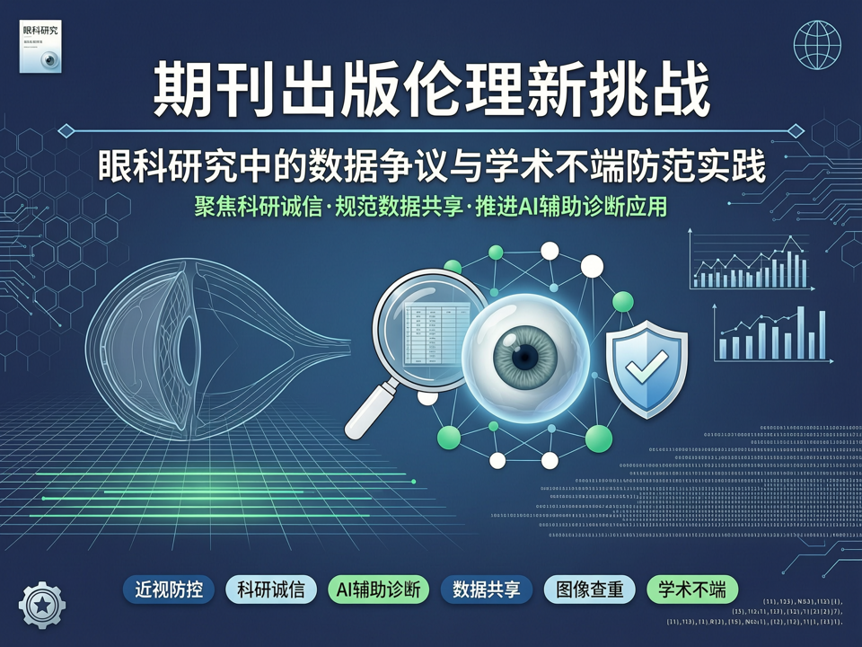 期刊出版伦理新挑战:眼科研究中的数据争议与学术不端防范实践