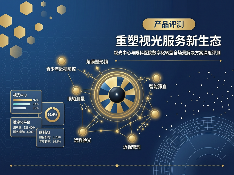 重塑视光服务新生态:视光中心与眼科医院数字化转型全场景解决方案深度评测