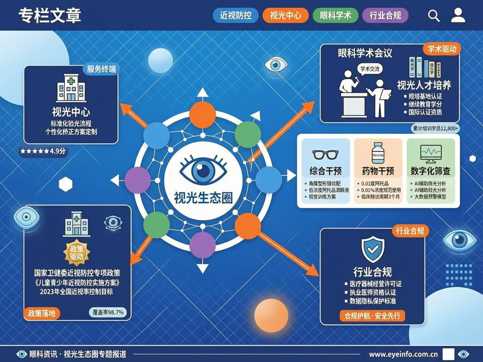 “视光生态圈”演进:从政策落地到人才驱动的近视防控一体化实践