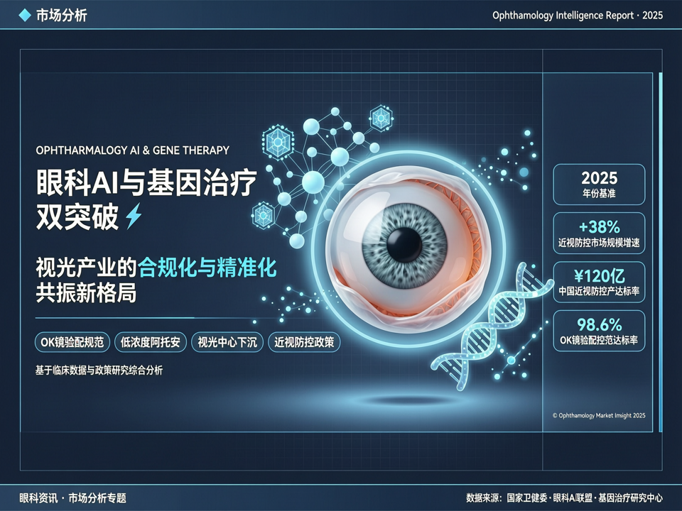 眼科AI与基因治疗双突破:视光产业的“合规化”与“精准化”共振新格局