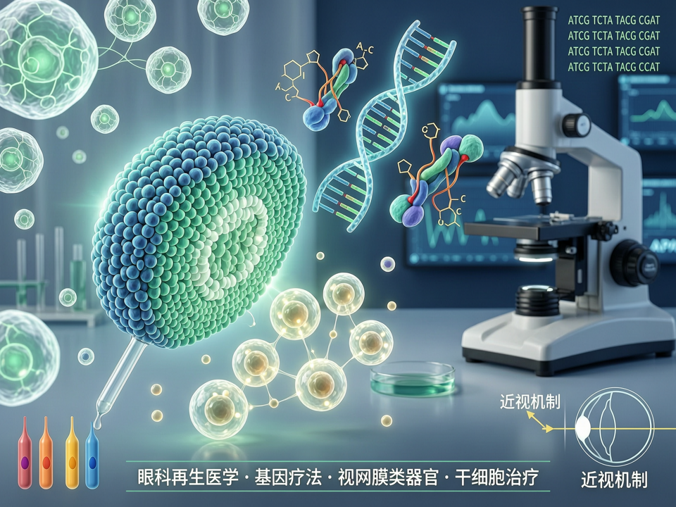 【快讯】从实验室到临床:眼科再生医学与基因疗法开启近视治疗新纪元