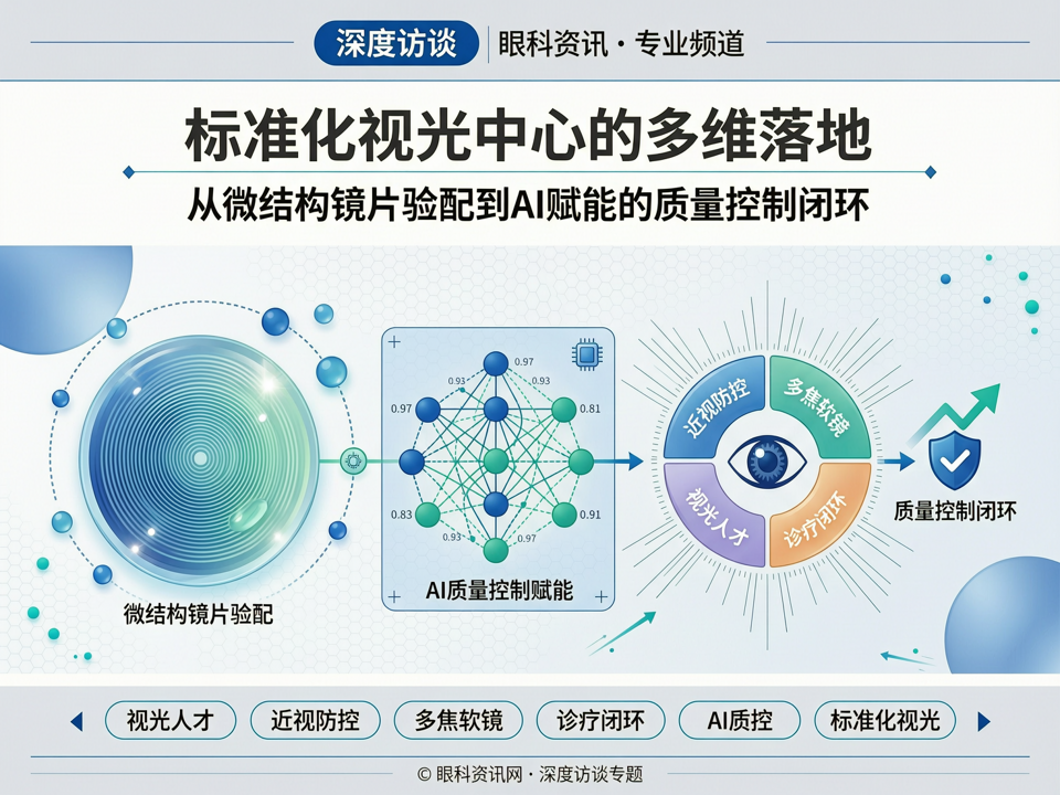 深度访谈 | 标准化视光中心的多维落地:从微结构镜片验配到AI赋能的质量控制闭环