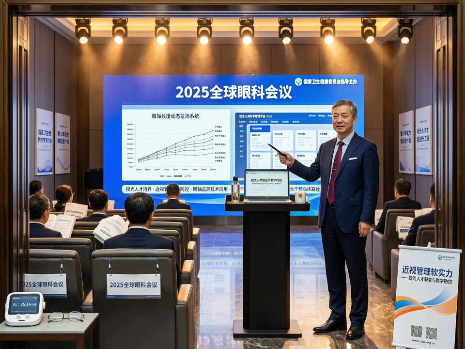视光人才裂变与数字防控:2025全球眼科会议聚焦近视管理“软实力”