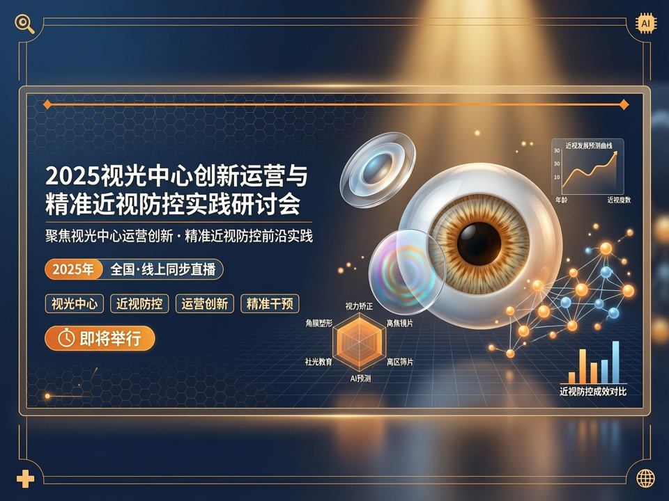 2025视光中心创新运营与精准近视防控实践研讨会