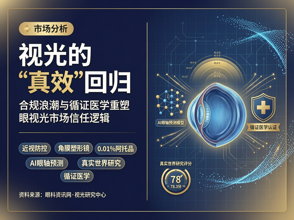 视光的“真效”回归:合规浪潮与循证医学重塑眼视光市场信任逻辑