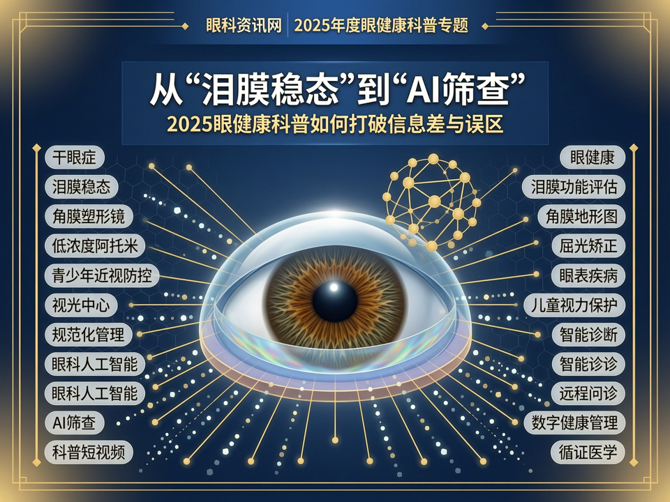 从“泪膜稳态”到“AI筛查”:2025眼健康科普如何打破信息差与误区