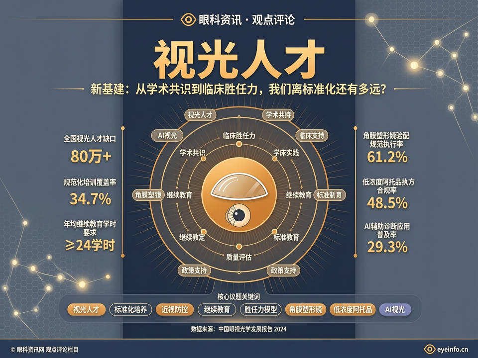 视光人才“新基建”:从学术共识到临床胜任力,我们离标准化还有多远?