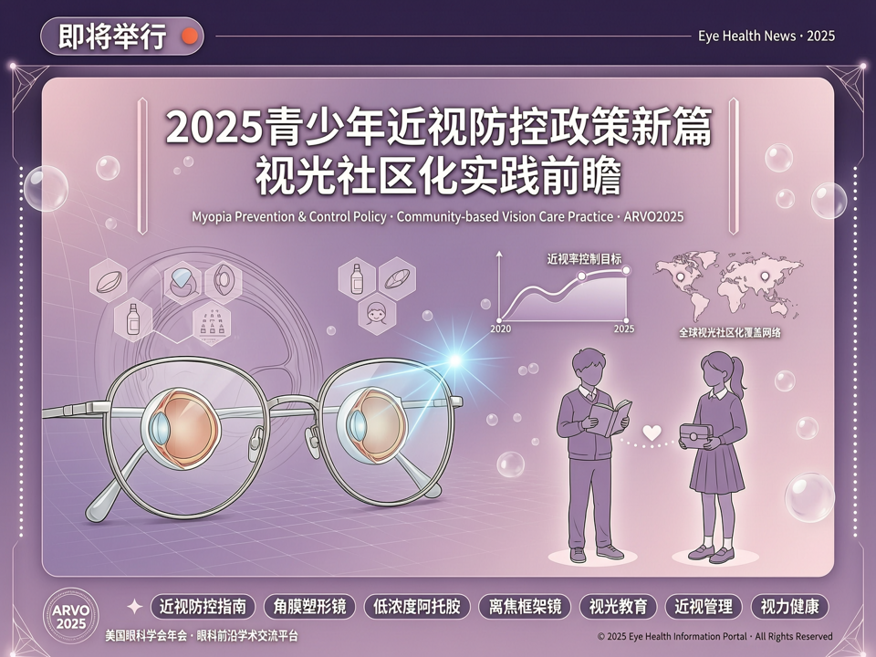 2025青少年近视防控政策新篇与视光社区化实践前瞻