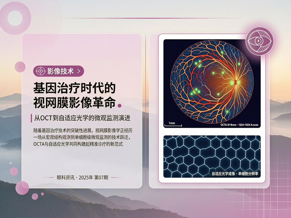 基因治疗时代的视网膜影像:从OCT到自适应光学的微观监测革命