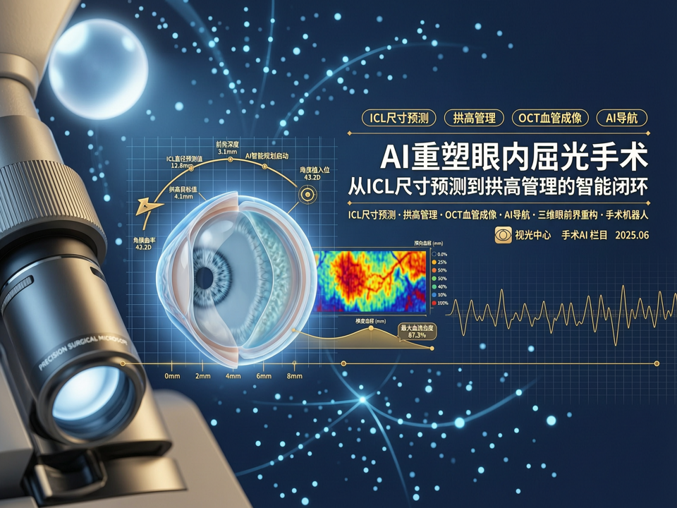AI重塑眼内屈光手术:从ICL尺寸预测到拱高管理的智能闭环