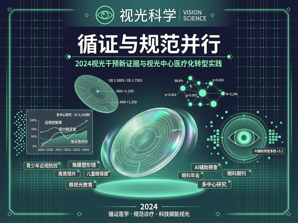循证与规范并行:2024视光干预新证据与视光中心医疗化转型实践