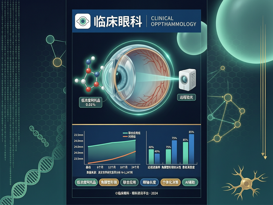 低浓度阿托品与角膜塑形镜的联合应用:从临床研究到个体化决策