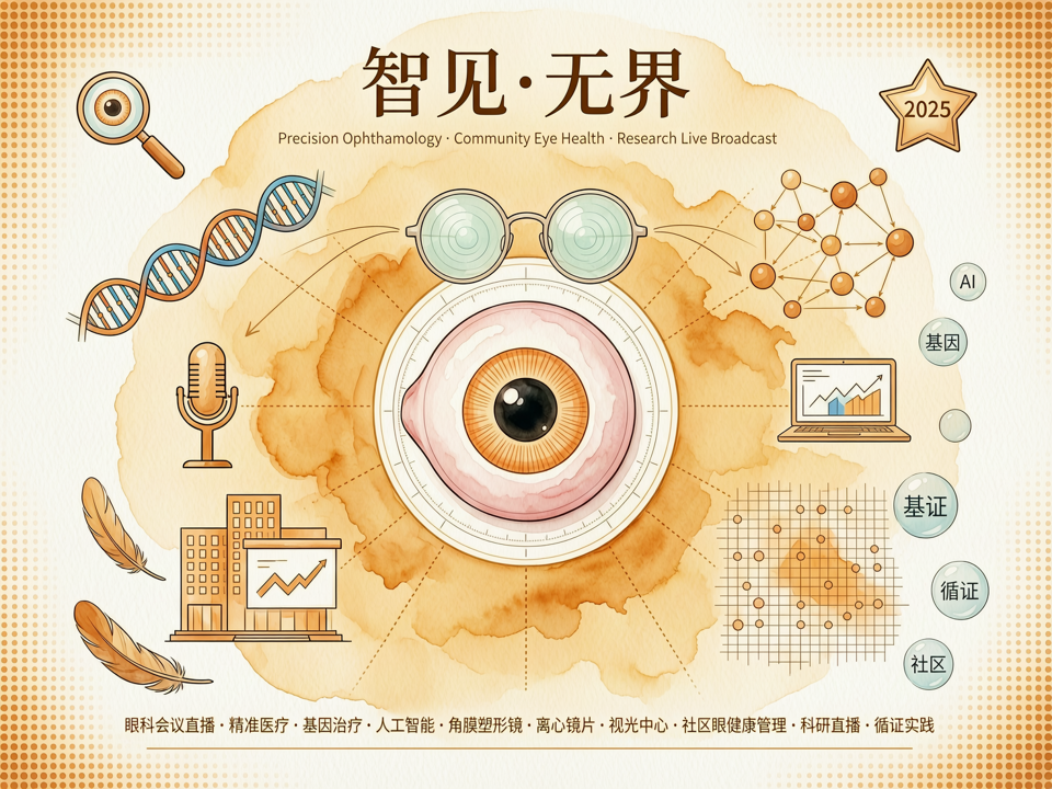 智见·无界:会议直播透视眼视光精准医疗与社区健康管理新融合