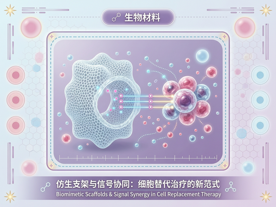 仿生角膜内皮与视网膜色素上皮:生物材料在细胞替代治疗中的“支架-信号”协同策略