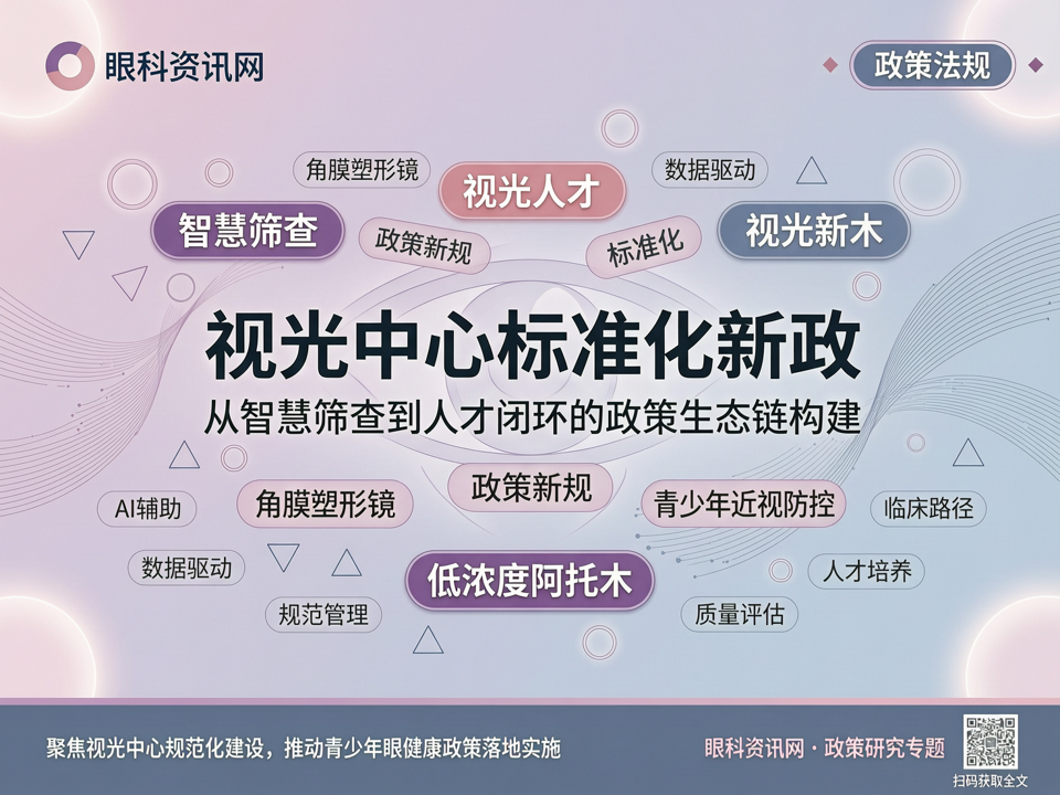 视光中心标准化新政:从智慧筛查到人才闭环的政策生态链构建
