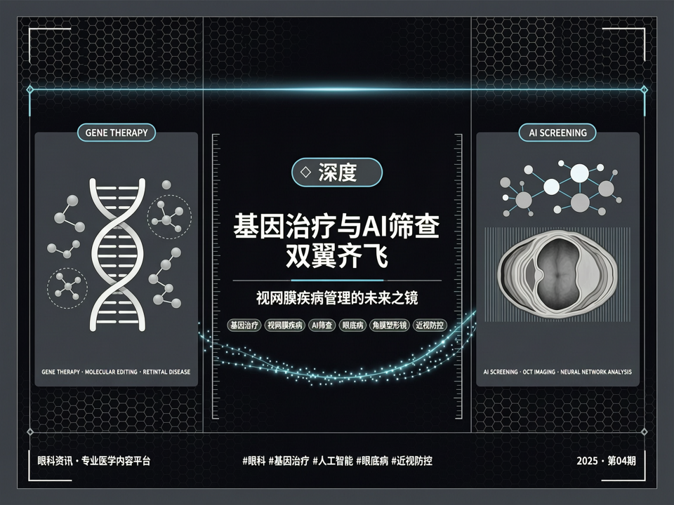 深度 | 基因治疗与AI筛查双翼齐飞:视网膜疾病管理的“未来之镜”