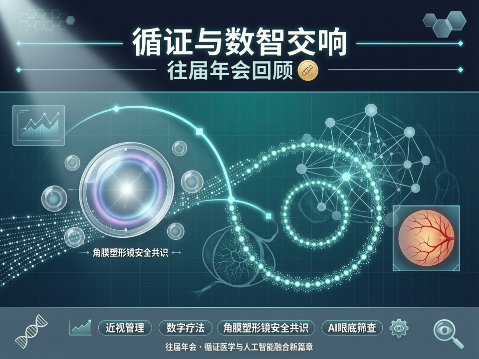 循证与数智交响:往届年会中的角膜塑形镜安全共识与AI眼底筛查新篇章