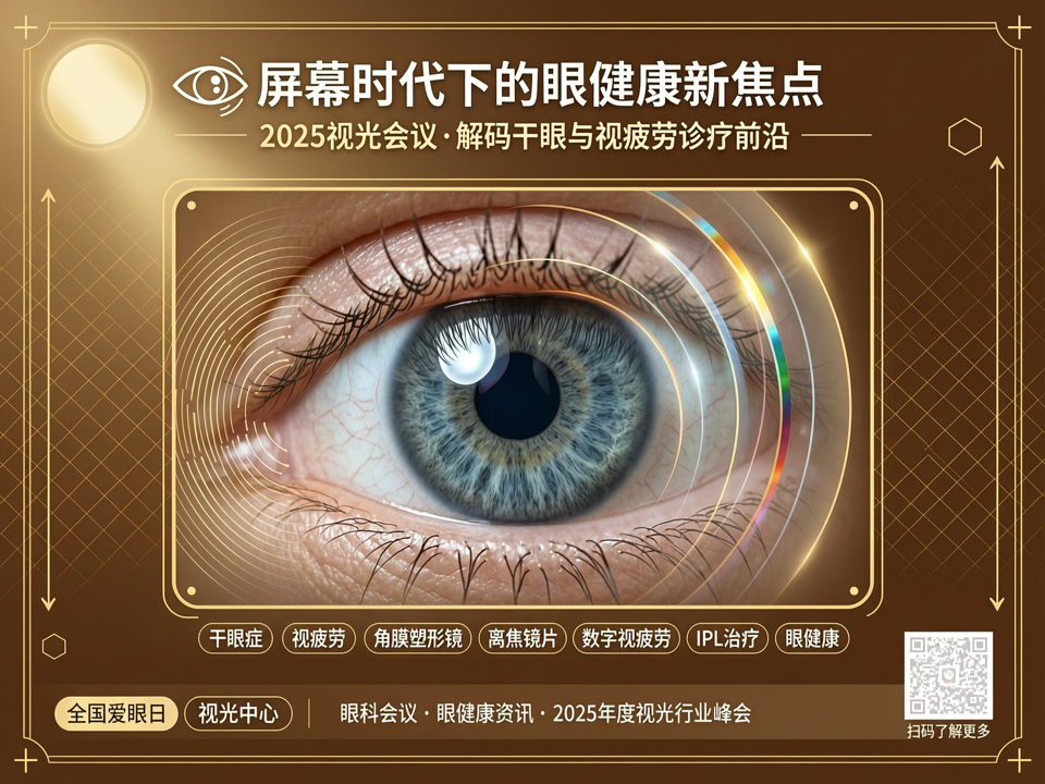 屏幕时代下的眼健康新焦点:2025视光会议解码干眼与视疲劳诊疗前沿