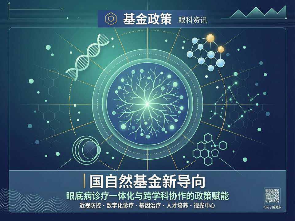 国自然基金新导向:眼底病诊疗一体化与跨学科协作的政策赋能