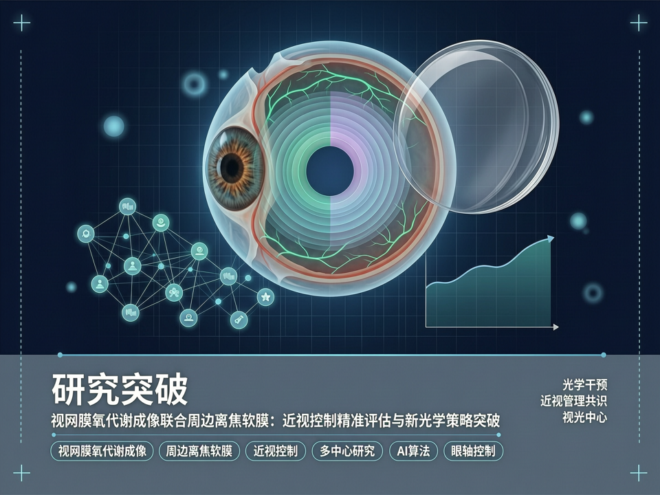 视网膜氧代谢成像联合周边离焦软镜:近视控制精准评估与新光学策略突破