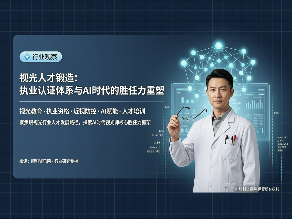 视光人才锻造:执业认证体系与AI时代的胜任力重塑