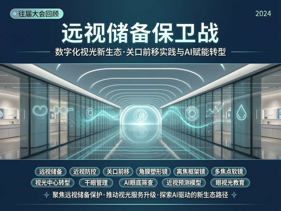 远视储备保卫战与数字化视光新生态:往届大会中的关口前移实践与AI赋能转型