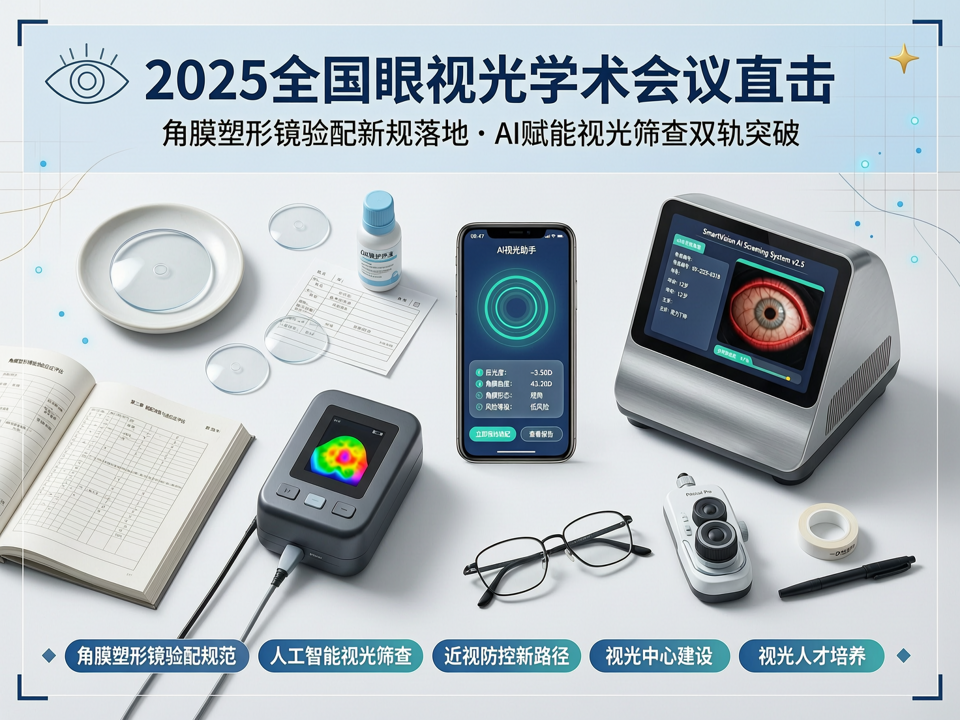 2025全国眼视光学术会议直击:角膜塑形镜验配新规落地与AI赋能视光筛查双轨突破