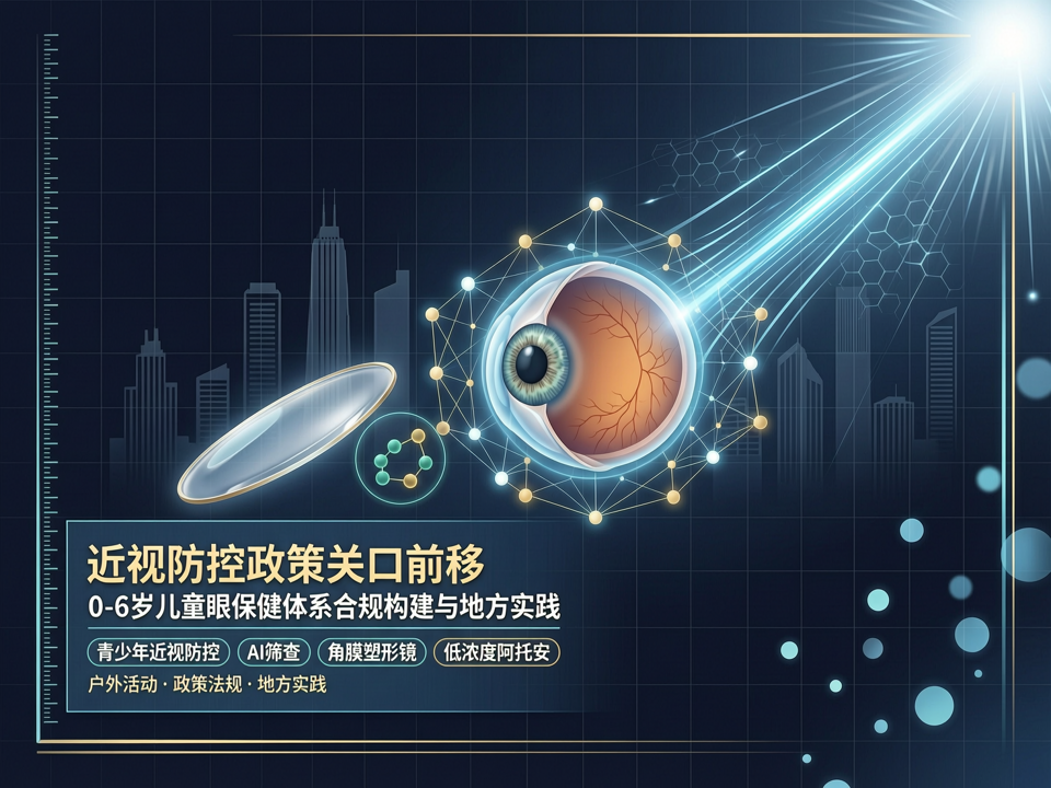 近视防控政策关口前移:0-6岁儿童眼保健体系的合规构建与地方实践