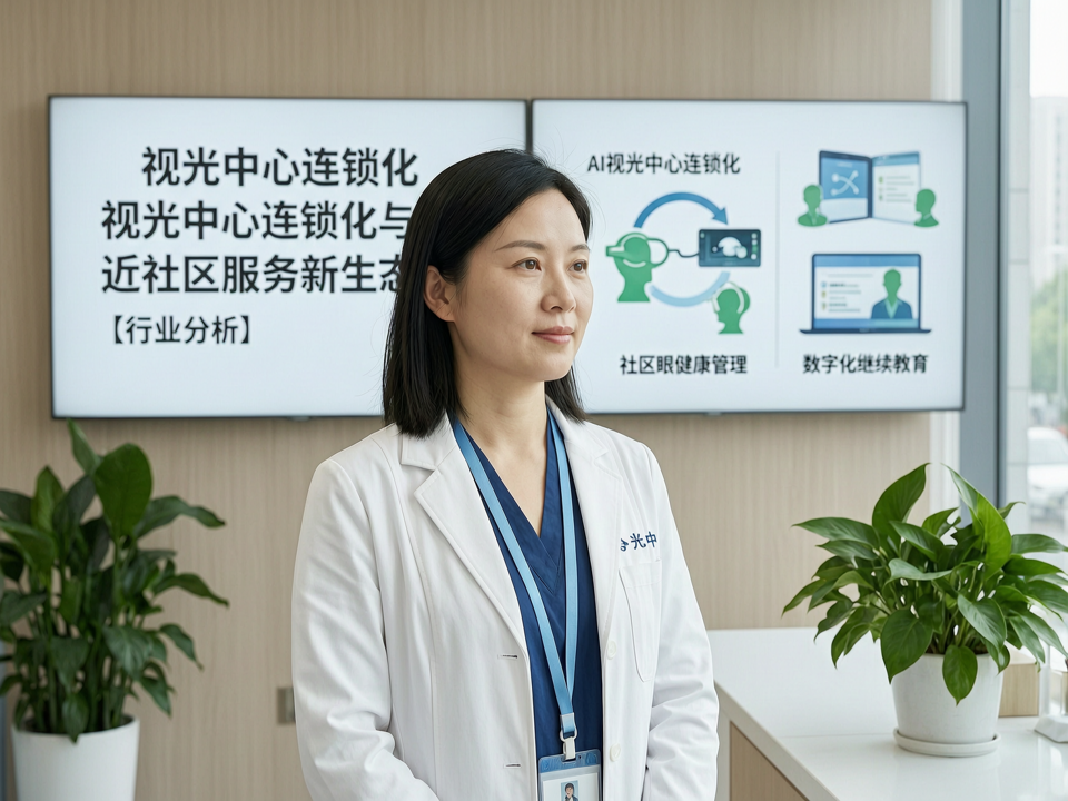 视光中心连锁化与AI技术融合:重塑近视防控的社区服务新生态