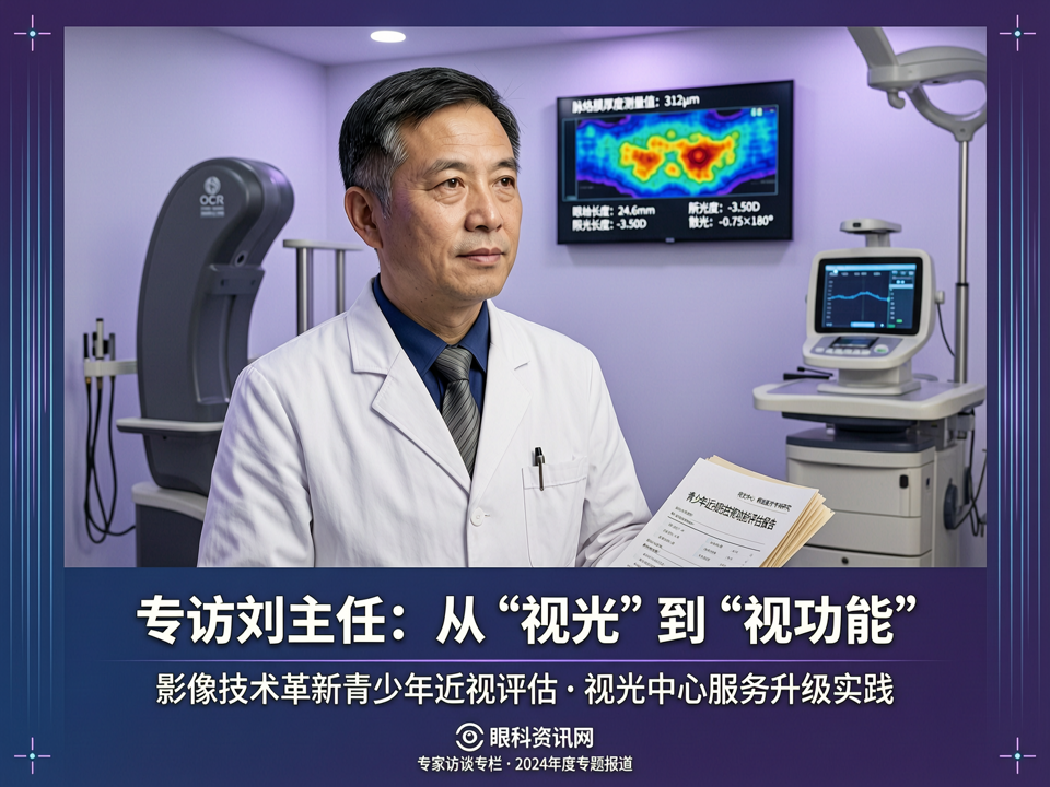 专访刘主任:从“视光”到“视功能”,影像技术在青少年近视评估中的革新与视光中心服务升级