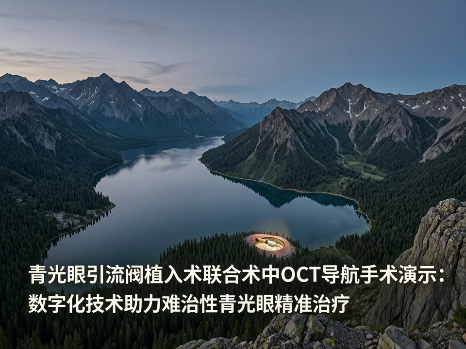 青光眼引流阀植入术联合术中OCT导航手术演示:数字化技术助力难治性青光眼精准治疗